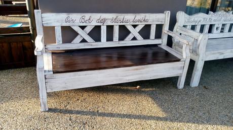 Drevená lavica, 