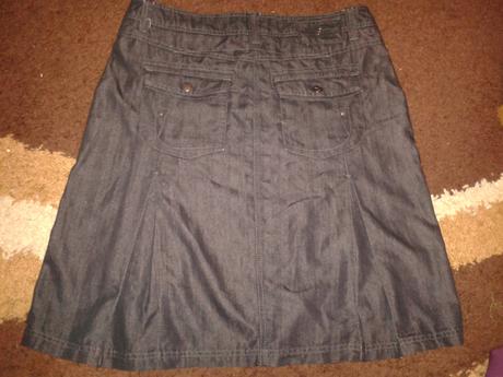 Sukňa rifloveho vzhladu 44, 32
