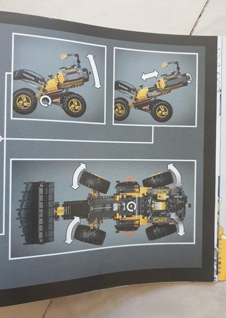 Lego technic 42081 volvo  kolesový nakladač, 