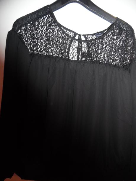 Blúzka s čipkou, amisu,m