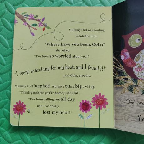 Owl who list her hoot,