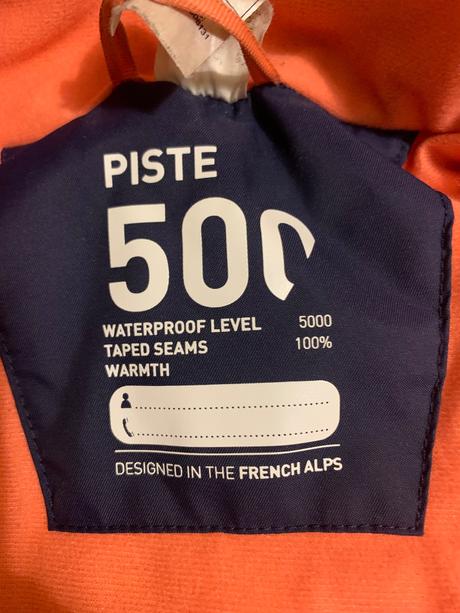 Zimná bunda, decathlon,152