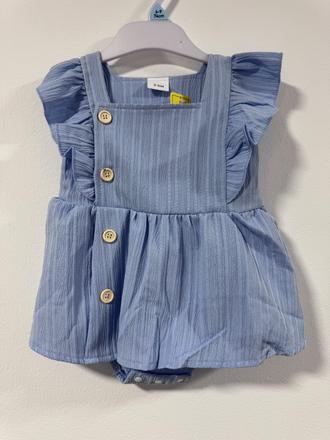 Letné šaty pre malú princeznú 3-6m, 62