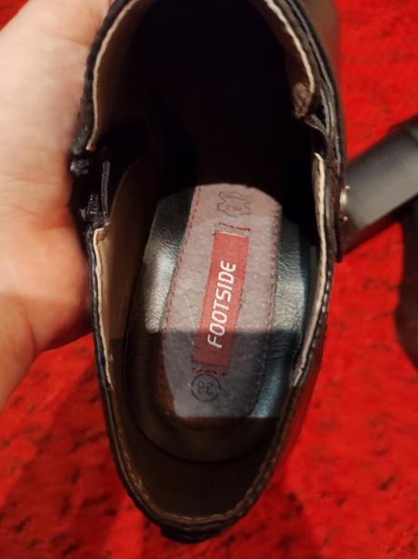 Kožené prechodné topánky, 38