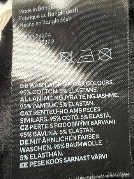 Mierne zateplené legíny s regulovateľnou gumičkou, h&m,128