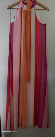 Tall-letné šaty s opaskom, 38 / 40 / l / m