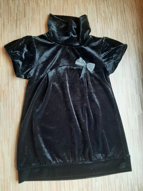 Zamatove saty na styl wednesday, palomino,104