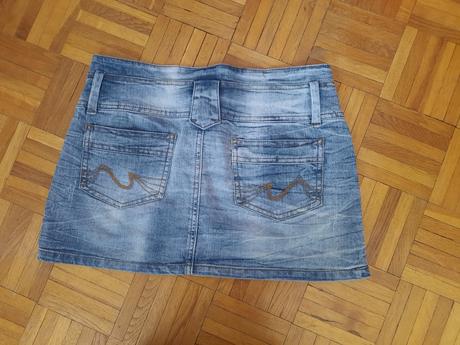 Rifľová sukňa, denim co,164