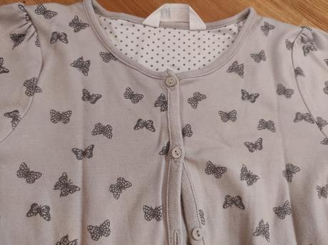Set s motylikmi saty + svetrik, h&m,122