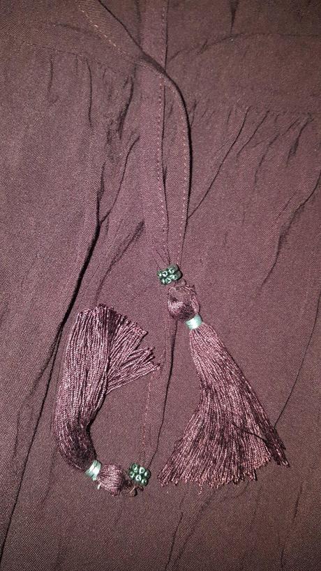 Bordová tunika vel. 46, 46