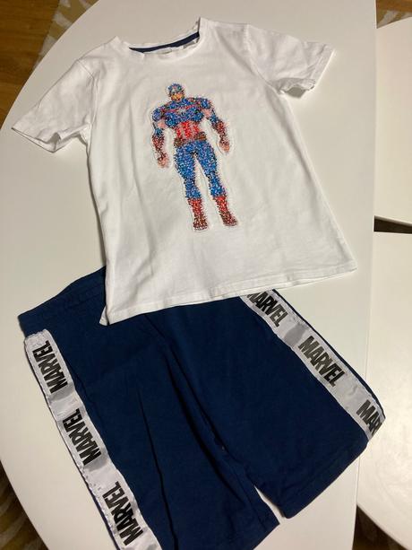 Marvel súprava na leto, h&m,128
