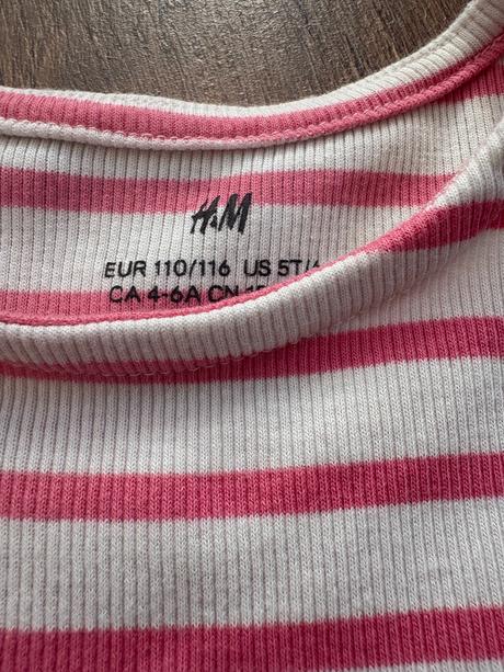 Letné šaty h&m 110/116, h&m,116