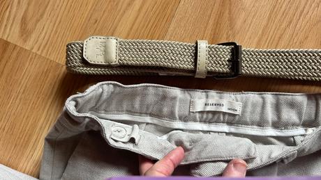 Béžový chlapčenský oblek reserved - v.140, 140