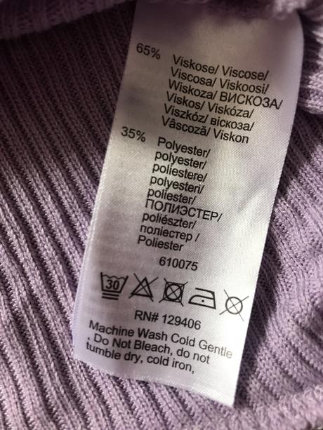 Fialové tričko - asymetrické, bonprix,44