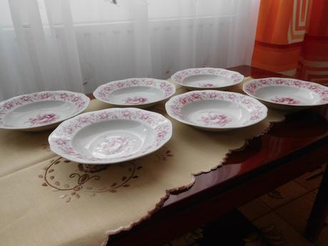 Taniere polievkové- porcelánové čechoslovakia 6x,, 