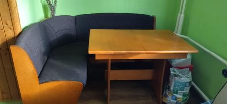Lavica, stôl, stoličky, 