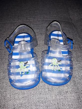 Gumené sandálky, next,19