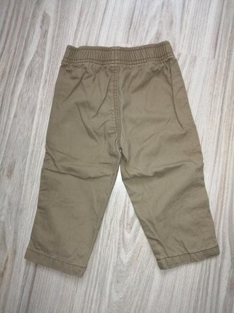 Hnedé plátené nohavice č. 80/86, carter's,80