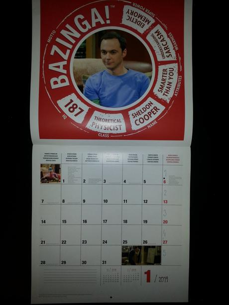 Kalendár teória veľkého tresku 2019, 