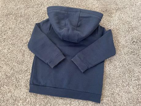 Fred&flo mikina podšitá teplá na zips+kapucna 92, f&f,92