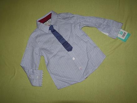 Nova kosielka s kravatou mamas&papas, mamas & papas,104