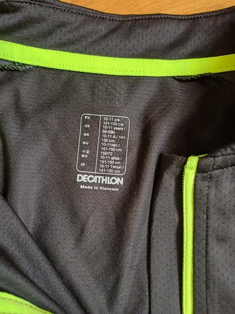 Cyklistické tričko, decathlon,134