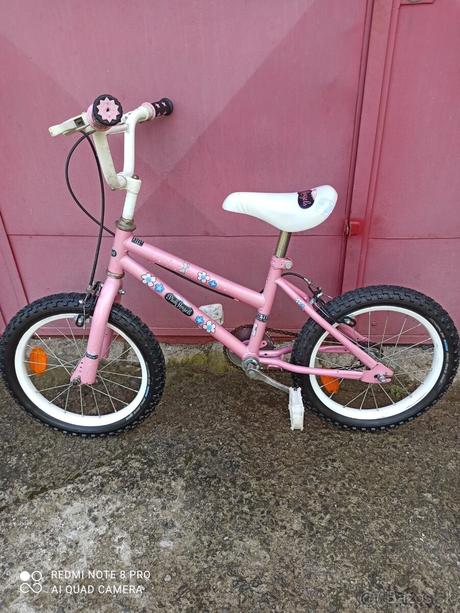 Detský dievčenský bicykel 16", 16