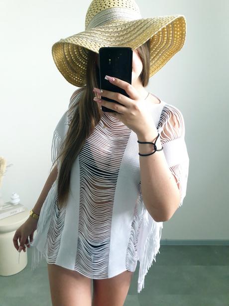 Tunika na plavky uni, 