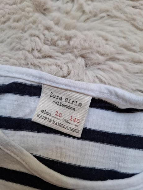 Pasikave tričko, zara,140