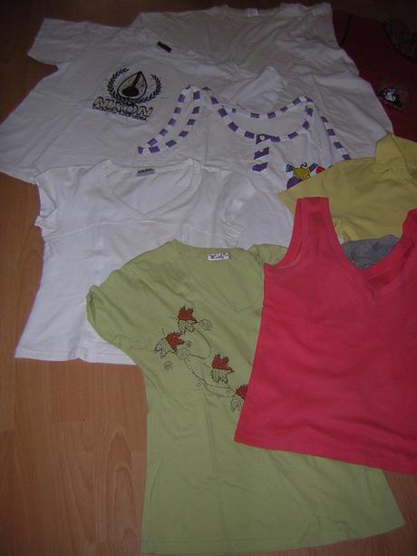 Balík dámskych tričiek vel.36-38, m