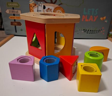 Drevená vkladačka hape, 