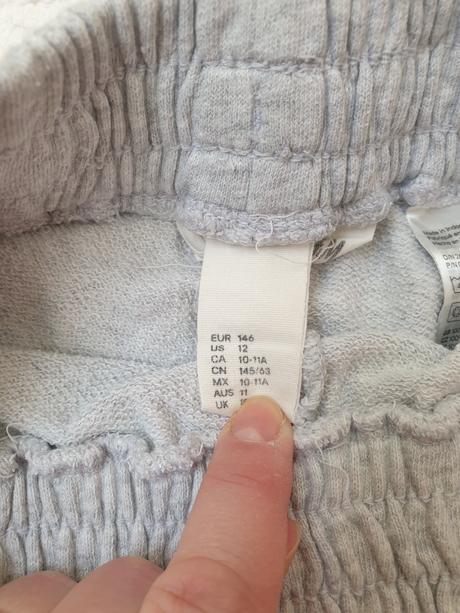 Kraťasy, h&m,146