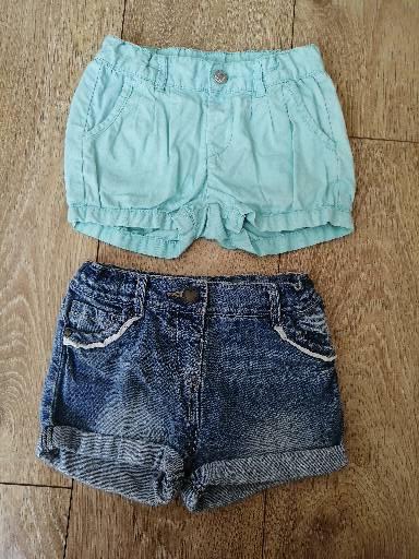 2 x kraťasy hm 98/104, h&m,98