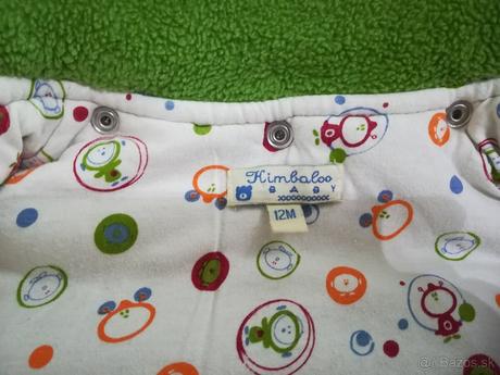 Bundička zn. kimbaloo-zelená v.86, kimbaloo,86