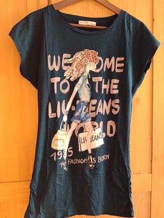 Liu jo original dlhsie štýlové tričko m, liu jo,m
