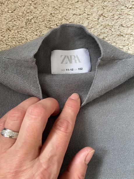 Khaki svetrík zara, zara,152