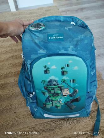 Školská taška minecraft pre prváka beckman,