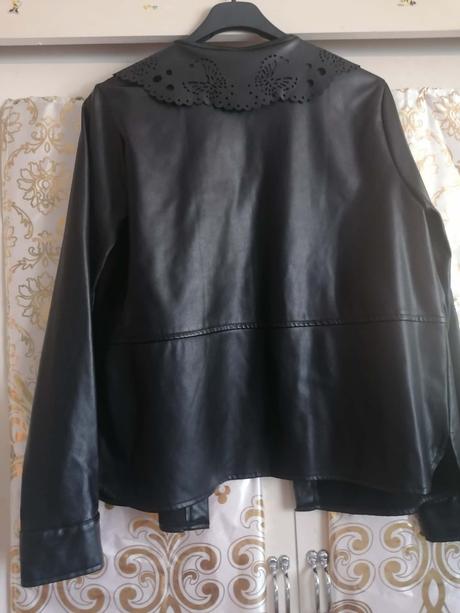 Tenká koženka s madeirou, vero moda,l