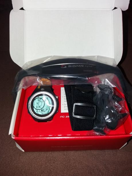 Hodinky s meraním pulzu sigma pc 25.10,