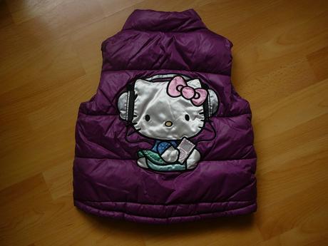 Dievcenska prechodna vesta hallo kitty, h&m,110