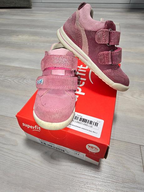 Superfit dievčenské celoročné topánky č. 23, superfit,23