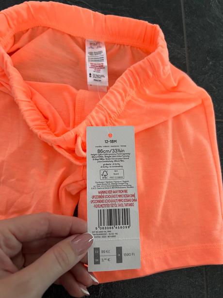 Kraťasy f&f 86 oranžové, f&f,86