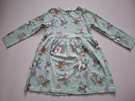 Zelené saty, h&m,104