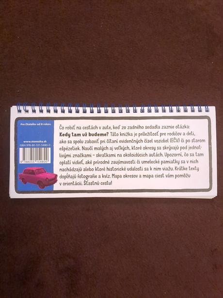 Kniha zábava na cestách,