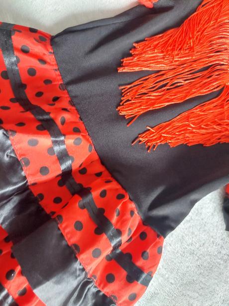 Tanečnica flamenco karnevalové šaty veľ.86-98,