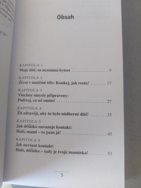 Kniha - prenatalni komunikace, 