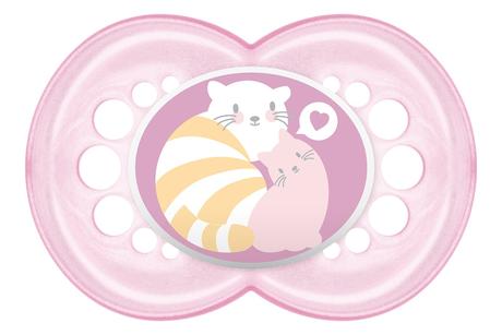 Mam silikónový cumlík original time 4 love 1ks,6m+, lovi