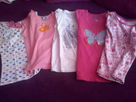 Dievčenské trička next nike a iné 9 / 10 rokov, next,134