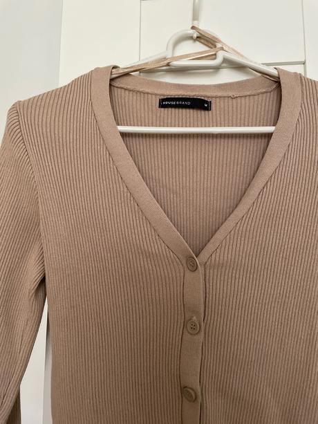 Hnedý krátky svetrík, house,m