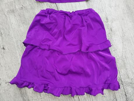 Fialovy latino set so vsitymi gatkami 146-158, 146